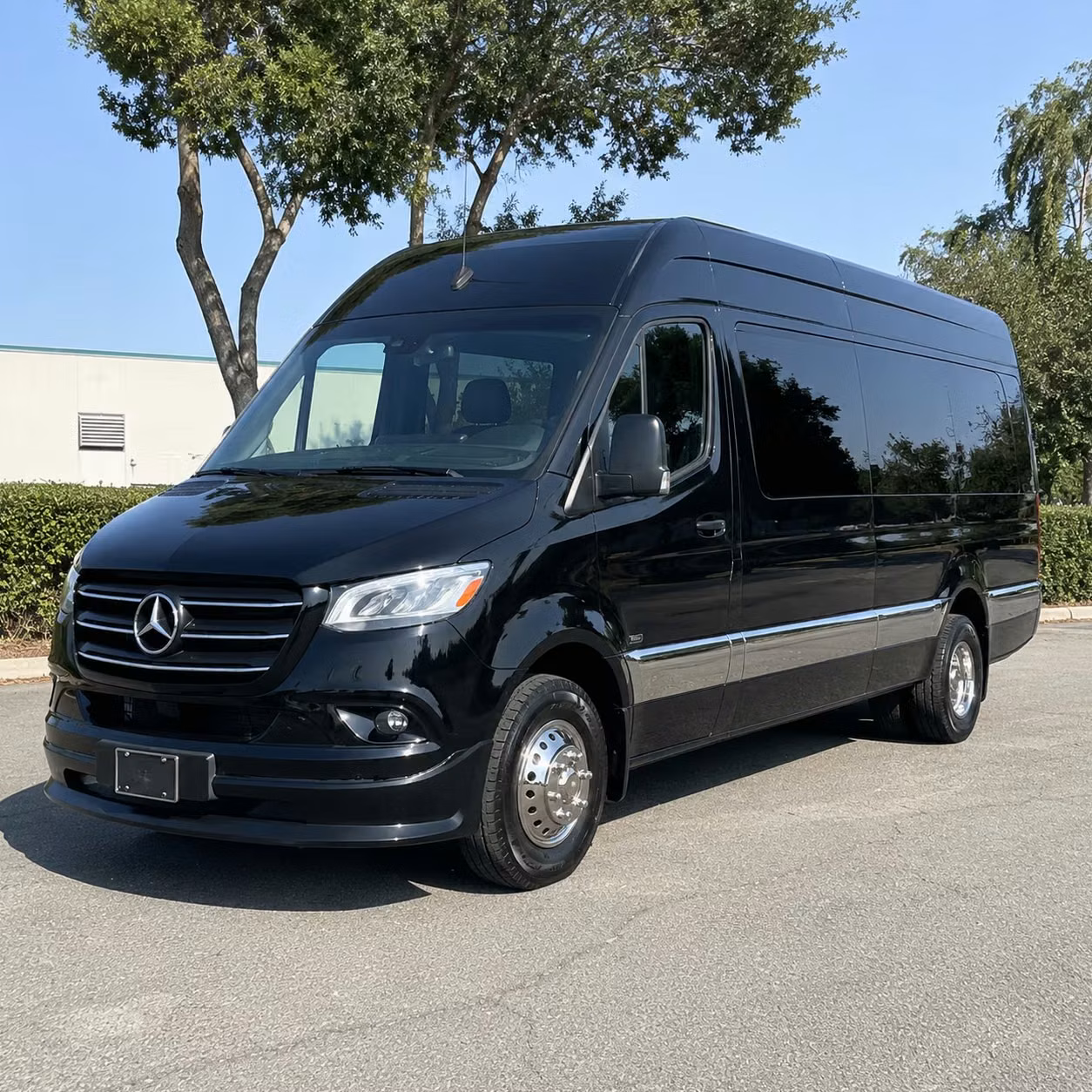 sprinter van with driver