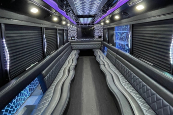 Suffolk Party Bus Interior