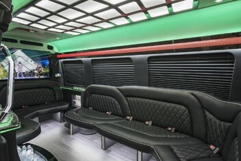 Suffolk Sprinter Party Bus Interior